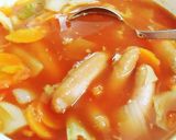 ❤濃厚旨❤スキッピーin具沢山野菜スープ作り方6写真