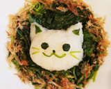 ほうれん草に大根おろしと鰹節を乗せて♡作り方1写真