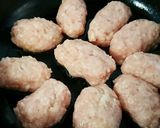 蓮根入りとりつくね作り方4写真