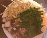 5分！もやしとタコの ピリ辛焼きそば作り方2写真