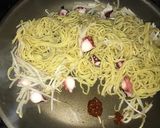 5分！もやしとタコの ピリ辛焼きそば作り方4写真