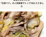 いちばん簡単＊白菜とツナのくたくた煮作り方1写真