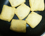 詰めて焼くだけ！あさり納豆のばくだん巾着作り方4写真