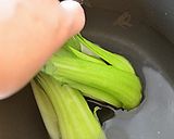 青梗菜のにんにく・オイスターソース炒め♪作り方2写真