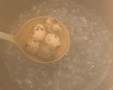 つるんとむける、うずらの卵の、ゆで卵！作り方3写真