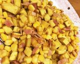 角切りさつま芋で甘うま☆コーンバター作り方2写真