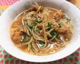 から揚げもやしあんかけラーメン☆作り方9写真