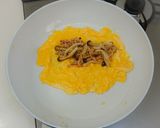 人参こぶおろしで秋色和風オムレツ作り方6写真