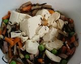 崩し豆腐とひじきのゴマごま♪マヨ和え作り方4写真