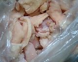 格安☆鶏皮のたれ焼き丼作り方1写真