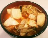 タラ、豆腐、野菜、キノコたっぷりのチゲ作り方10写真