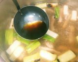 鴨汁うどん♪鴨、焼き長ネギを醤油味で！作り方8写真