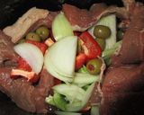 キューバ料理　ポパベジャ作り方1写真