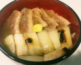鴨汁うどん♪鴨、焼き長ネギを醤油味で！作り方15写真