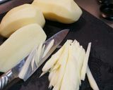 お肉さま☆のステーキの付け合わせ作り方1写真
