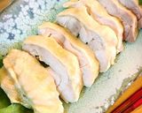 蒸し鶏+ネギソース葱油鶏(ソンユーチー)作り方11写真