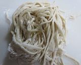 残りカレーでカレーうどん(低糖質手製麺)作り方1写真