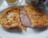 チーズ♡カリッカリ♪クロックムッシュ！作り方4写真