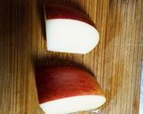 寄り添う☆親子のうさぎりんご作り方3写真