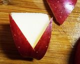 寄り添う☆親子のうさぎりんご作り方4写真