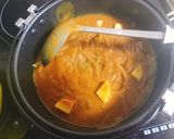 簡単☆卵不使用!ふわふわ煮込みハンバーグ作り方7写真