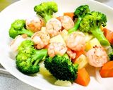 エビと蒸し野菜のグラタン作り方2写真