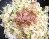 超楽々 キャベチャーハン 作ります。作り方4写真