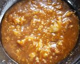 麻婆丼作り方1写真