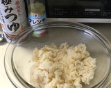 混ぜて時短♫炒めて絡めてレタス炒飯作り方1写真