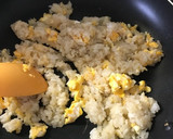 混ぜて時短♫炒めて絡めてレタス炒飯作り方4写真