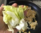 混ぜて時短♫炒めて絡めてレタス炒飯作り方5写真
