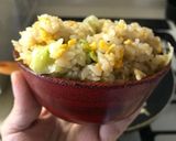 混ぜて時短♫炒めて絡めてレタス炒飯作り方8写真