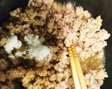 大豆入り肉味噌作り方2写真
