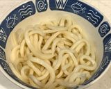 レンジで簡単！温玉の釜玉うどん！作り方4写真