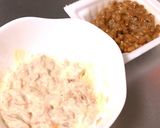 簡単10分☆納豆ツナマヨパスタ作り方2写真