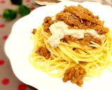 簡単10分☆納豆ツナマヨパスタ作り方4写真