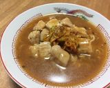 サッポロ一番でもつ煮込み風ラーメン作り方6写真