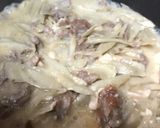 ごぼうと豚バラ酒粕煮作り方3写真