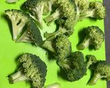 ブロッコリー米油でゴマ和え作り方1写真