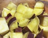 甘くて美味しい♪さつまいもサラダ作り方1写真