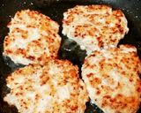 超簡単、鶏ひき肉ハンバーグ。7分で出来る作り方5写真