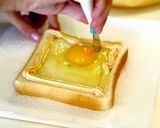 超可愛い！ぐでたま明太マヨトースト作り方2写真