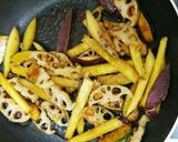 簡単!美味しい♡根菜のデリ風甘辛焼き☆作り方3写真