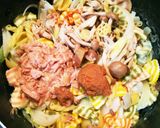 別茹で不要!しめじのミルクみそマカロニ作り方7写真