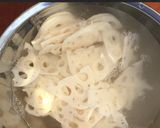 簡単 岩国れんこんのもっちりきんぴら作り方1写真