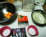 宇治金時シフォン作り方1写真