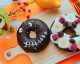 ベーグルのフールツサンドでハロウィン‎☻作り方2写真