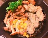 牡蠣ときのこガーリックオイルのパン粉焼き作り方7写真