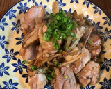 鶏肉と牛蒡の炒り煮 柚子胡椒和え作り方6写真