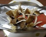 霜降りシメジと鮭のホイル焼き作り方3写真